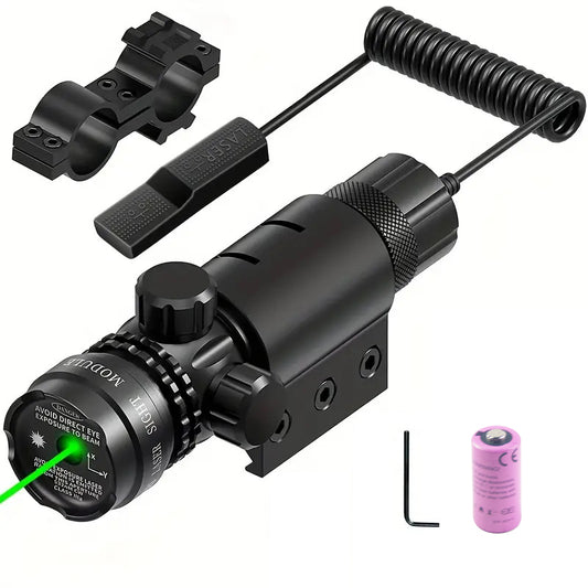 Green Laser Beam Module with Universal Clamp for Outdoor Targeting