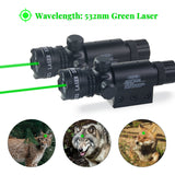 Green Laser Beam Module with Universal Clamp for Outdoor Targeting