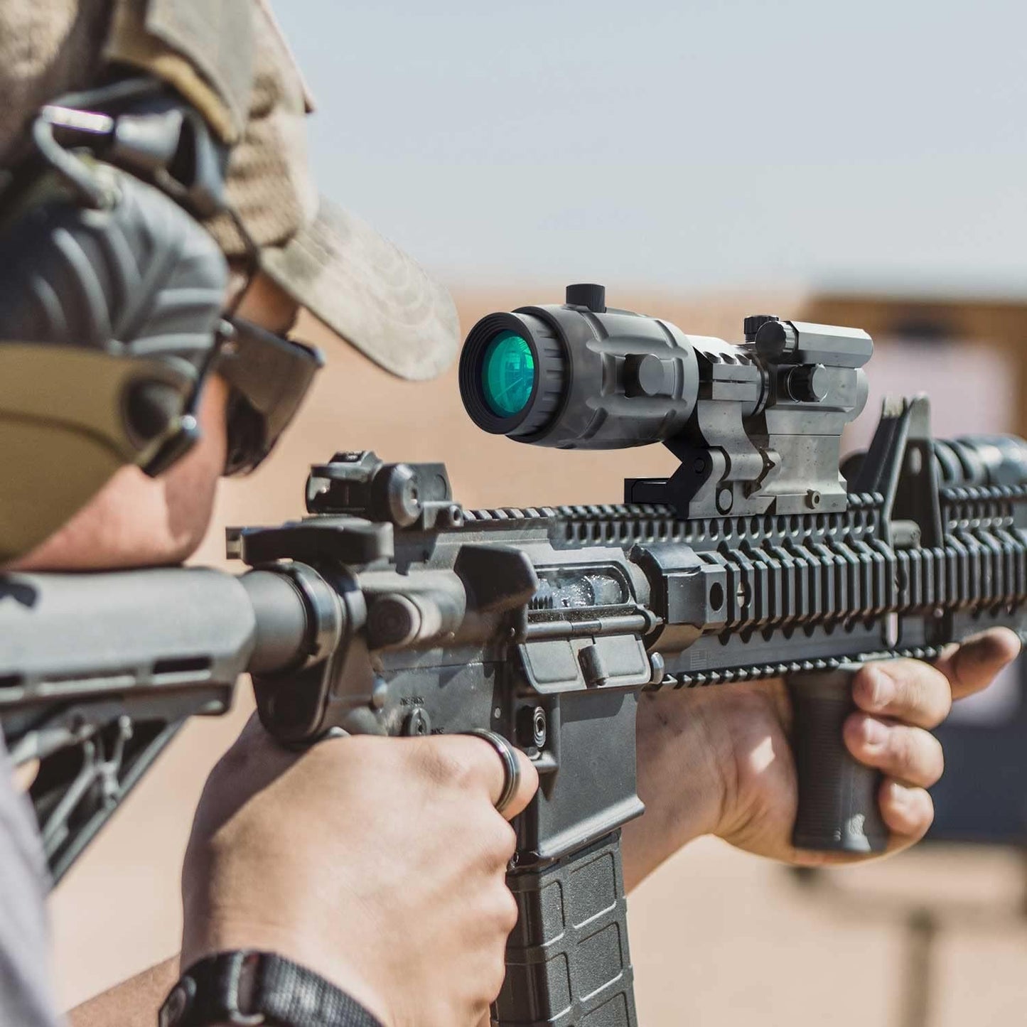 3x Outdoor Optical Viewer with Versatile Side Mount | Multi-Purpose Visual Aid