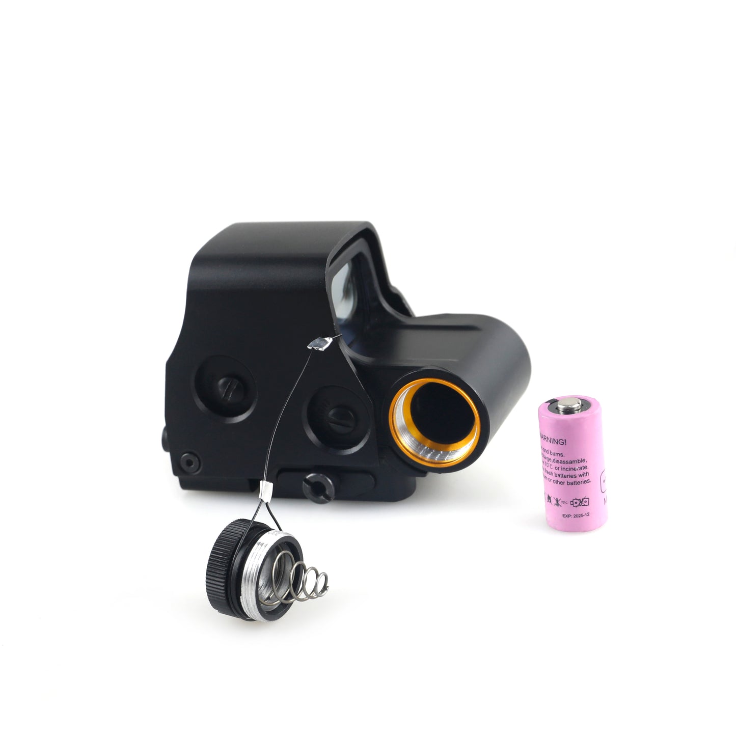 Holographic Sight 558 Red Green Dot Holo Sight Metal Scope 10 Levels Brightness Adjustment Holographic Sight