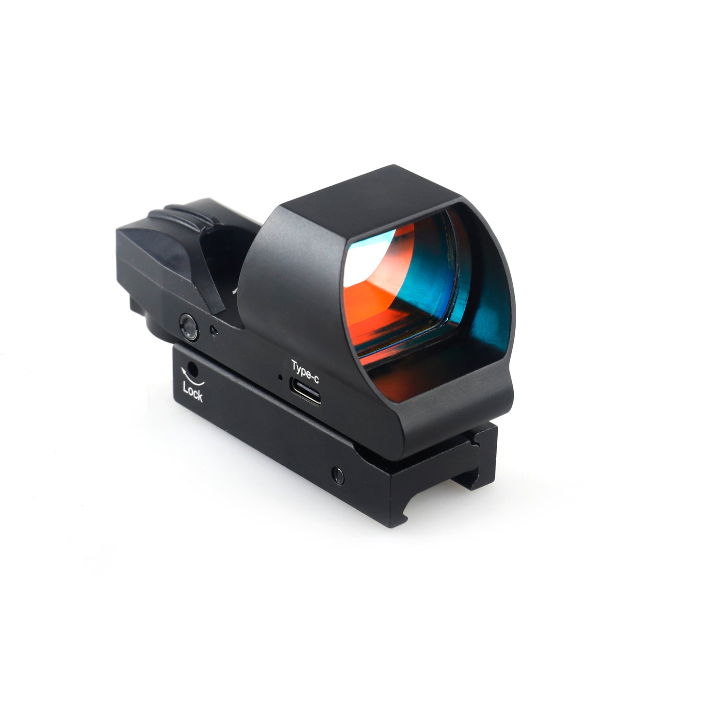1x28x40mm Rechargeable Red Dot, Multi-Reticle, Picatinny