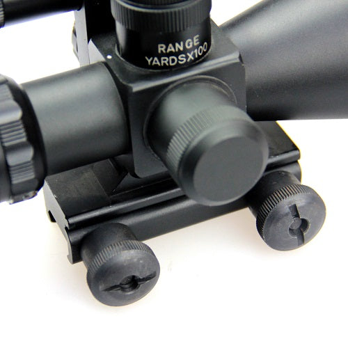 2.5x-10x40 Multi-Purpose Outdoor Optical Device with Adjustable Multi-Color Illumination | Versatile Visual Aid for Exploration