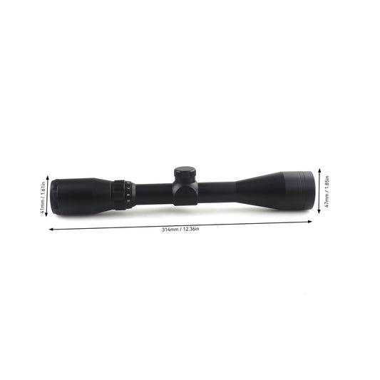 3-9x40 Rifle Scope, Special Wire Reticle Scope with Fast Focus Eyepiece, Shockproof Hunting Scope