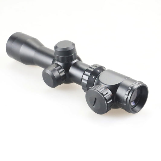 Rifle 2-6x28EG Rangefinder Illuminated Scope/w 3/8"(11mm) Dovetail Ring & 20mm Picatinny Weaver Ring