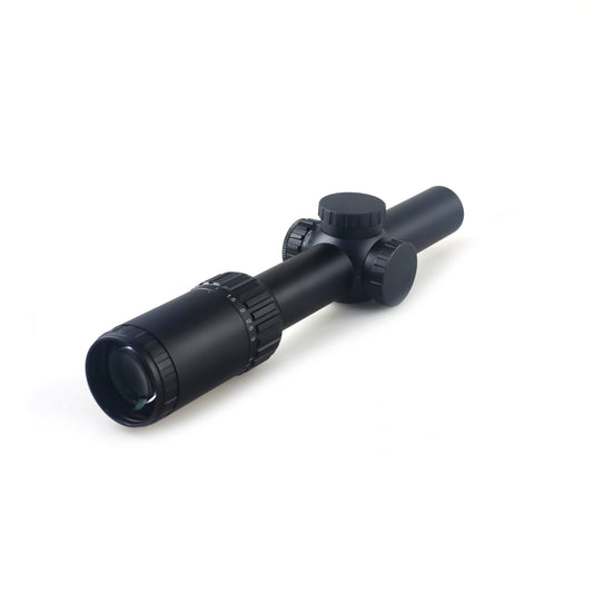 SFP 1-6x24IR Second Focal Plane LPVO Scope，Optic HD Red Illuminated Reticle Sight with Adjustable Focus Ring & 11 Levels Brightness，Green Multi-Coated Lens，IPX67 Water Resistance/Shockproof/Fogproof