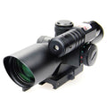 2.5x-10x40B/G R Multi-Purpose Scope with Mil-Dot & Illuminated Reticle, Green/Red Laser – Outdoor Precision Optics