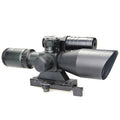 2.5x-10x40B/G R Multi-Purpose Scope with Mil-Dot & Illuminated Reticle, Green/Red Laser – Outdoor Precision Optics