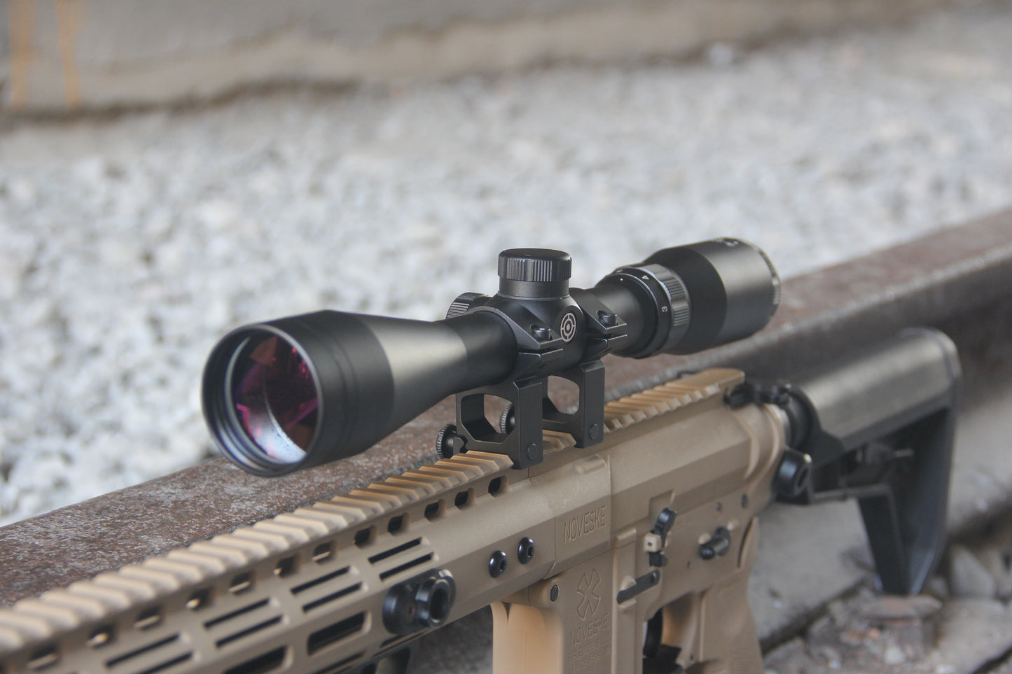 4–9×40NG Rifle Scope with Rangefinder Reticle – Waterproof, Fog-Proof, Shock-Resistant